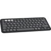 Logitech Pebble Keys 2 K380s Teclado Rf Wireless + Bluetooth Qwerty Italiano Grafito