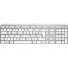 Logitech Mx Keys S Tastiera Rf Senza Fili + Bluetooth Qwerty Italiano Alluminio, Bianco