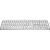 Logitech Mx Keys S Tastiera Rf Senza Fili + Bluetooth Qwerty Italiano Alluminio, Bianco