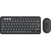 Logitech Pebble 2 Combo Teclado Ratón Incluido Rf Wireless + Bluetooth Qwerty Italiano Grafito