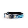 Collar Para Perros Funny Leopardo Azul Pamppy 25 Cm