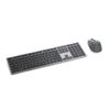 Dell Km7321w Teclado Ratón Incluido Rf Wireless + Bluetooth Qwerty Internacional De Ee.uu. Gris, Titanio