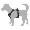 Arnés Para Perros Balou Negro S 40-55 Cm 20 Mm Flamingo