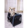 Bolso Transportín Para Perros Hakon Negro 43x29x29 Cm Flamingo