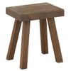 Boto Basic Taburete De Madera Marrón H 46 Cm