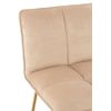 Silla De Bar De Metal Beige Biavi