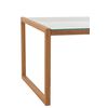 Mesa De Centro Rectangular De Metal Natural Raymond L 50 Cm