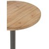 Massimo Mesa De Bar Redonda De Madera Maciza L 48 Cm