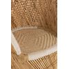 Sillón De Bambú Blanco Natural Adou L 87 Cm