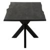 Mesa De Comedor De Madera Negra Gerard L 200 Cm