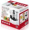 Batidora De Mano 800w Con Accesorios Royalty Line Estm-800 , Vaso De 500 Ml , Batidor De Varillas  Y Picadora 600 Ml