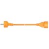 Cable De Extensión De 40 M Naranja Enchufe Francés Perel