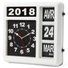 Reloj De Pared Con Calendario Versión Francesa 31x31 Cm Perel