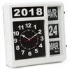 Reloj De Pared Con Calendario Versión Francesa 31x31 Cm Perel