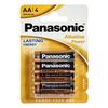 Pilas Alcalinas Panasonic 1x4 Lr6apb Lr6 Aa (12 Unidades)