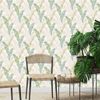 Papel Pintado Hojas Tropicales Gris Y Verde Dutch Wallcoverings