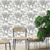 Papel De Pared Kidatu Gris Y Blanco Dutch Wallcoverings