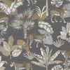 Papel De Pared Leopardo Gris Y Beige Dutch Wallcoverings