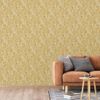 Papel Pintado Mae Ocre Y Beige Dutch Wallcoverings