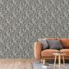 Papel Pintado Mae Negro Y Beige Dutch Wallcoverings