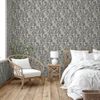 Papel Pintado Mae Negro Y Beige Dutch Wallcoverings