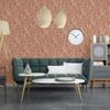 Papel Pintado Mae Naranja Y Beige Dutch Wallcoverings