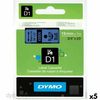 Cinta Laminada Para Rotuladoras Dymo D1 45806 Labelmanager™ Negro Azul (5 Unidades)