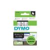 Cinta De Transferencia Térmica Dymo D1 53710 Poliéster Transparente Negro 24 Mm (5 Unidades)