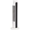 Ventilador De Torre Portátil 77 Cm 45 W Negro Y Blanco Do8126 Domo