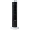 Ventilador De Torre Portátil 77 Cm 45 W Negro Y Blanco Do8126 Domo