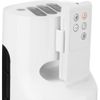 Ventilador De Torre Portátil 77 Cm 45 W Negro Y Blanco Do8126 Domo