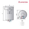 Termo Eléctrico, Ariston, Lydos Wifi 50 Litros, Vertical, Clase Energetica B