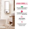 Termo Eléctrico Con Aerotermia, Ariston, Lydos Hybrid Wifi 100l + Soporte De Pared Instafix, Clase Energetica A