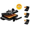 Frifri Gofre Croque-wafers 3 Platos 1200w Negro - Fri02824512blp-1