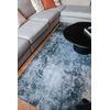 Chaos - Alfombra De Poliéster Plegable Y Lavable Con Base Antideslizante - Lavar A Máquina A 30° - Ecológica Y Reciclable - Made In Belgium - Typhoon Grey - 140x200cm