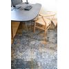 Porto - Alfombra De Poliéster Plegable Y Lavable Con Base Antideslizante - Lavar A Máquina A 30° - Ecológica Y Reciclable - Made In Belgium - Fado Grey - 170x240cm