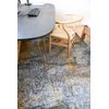 Porto - Alfombra De Poliéster Plegable Y Lavable Con Base Antideslizante - Lavar A Máquina A 30° - Ecológica Y Reciclable - Made In Belgium - Fado Grey - 140x200cm