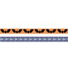 2 Cinta Adhesiva Halloween 5 M X 15 Mm - Murciélago Y Esqueleto