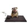 Alfombra Limpieza De Mascotas Magicclean Gris Oscuro 90x65 Cm Duvoplus