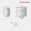 Termo Eléctrico, Ariston, Blu Evo Rs, 10 Litros, Vertical