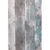 Topchic Papel De Pared Wooden Planks Gris Oscuro Y Azul Noordwand