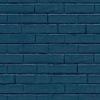 Papel De Pared Good Vibes Brick Wall Azul Noordwand