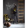 Good Vibes Papel De Pared Chalkboard  Brick Wall Negro Y Gris Noordwand