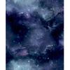 Papel De Pared Good Vibes Galaxy With Stars Negro Y Morado Noordwand