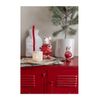 Armario 9 Puertas En Metal Rojo - L86cm - L 86  X A 42  X H 113.7  Cm