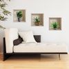 Vinilo Efecto 3d Plantas Tropicales De Interior - Adhesivo De Pared - Revestimiento Sticker Mural Decorativo - 30x90cm