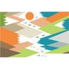 Vinilo Niño Escandinavo De Montaña Shizuka - Adhesivo De Pared - Revestimiento Sticker Mural Decorativo - 120x180cm