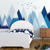 Vinilo Niño Escandinavo De Montaña Suka - Adhesivo De Pared - Revestimiento Sticker Mural Decorativo - 60x90cm