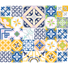 30 Vinilos Muebles De Azulejos Elina - Adhesivo De Pared - Revestimiento Sticker Mural Decorativo - 100x120cm-30stickers20x20cm