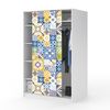 60 Vinilos Muebles De Azulejos Chansez - Adhesivo De Pared - Revestimiento Sticker Mural Decorativo - 90x150cm-60stickers15x15cm